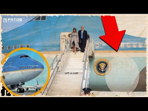 Segredos ocultos do Força Aérea Um, o avião presidencial americano