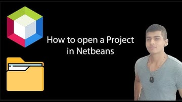 How to open a project in NetBeans