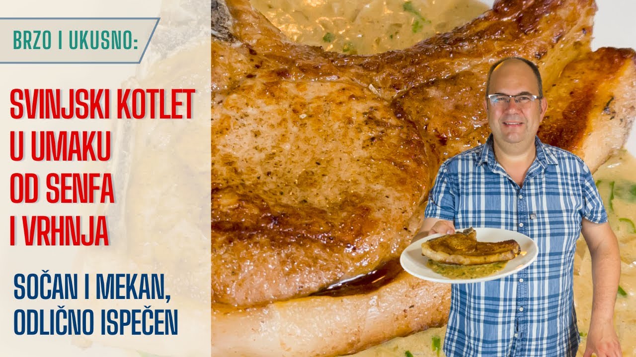 Svinjski Kotleti - Mekani i Sočni. Kako ih Ispeći da se tope u ustima?