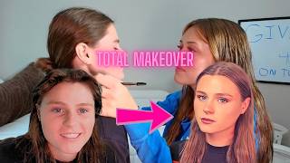 girlfriend gives me a complete masc makeover (ate down)