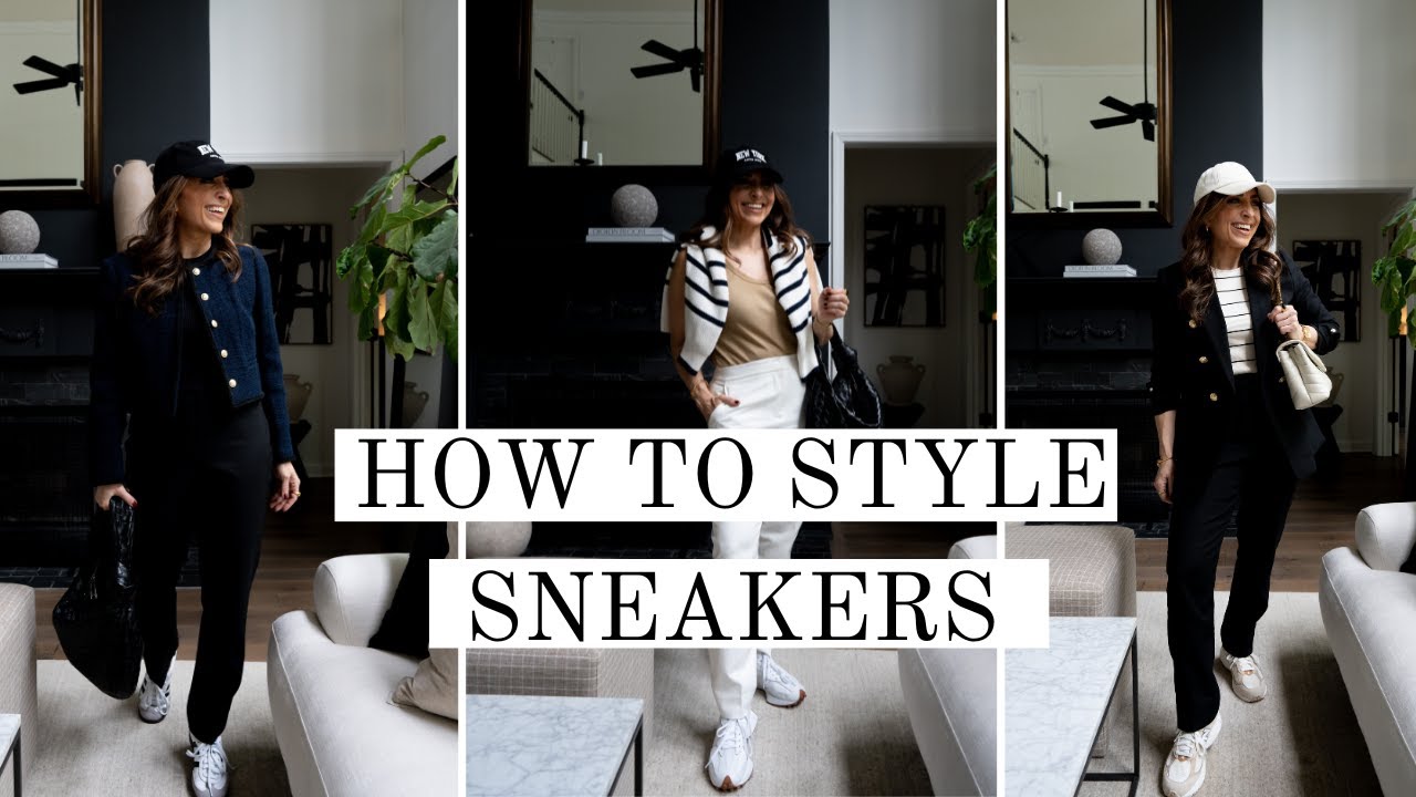 HOW TO STYLE DESIGNER SNEAKERS