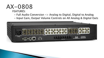 Matrix Switch | AX-0808 | Avocation Systems