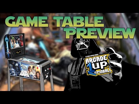 Arcade1Up Star Wars Pinball Game Table Preview from COOLTOY