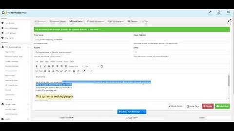 The Conversion Pros Autoresponder Master Class Video..