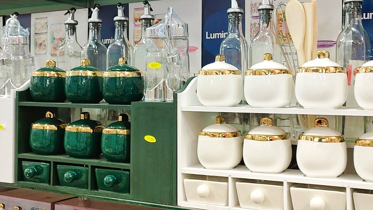 أواني رمضان 2022 جولة في محل الأواني بزار التاج القديم والجديد