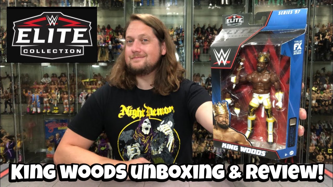 Mattel WWE King Woods Elite Collection Action Figure