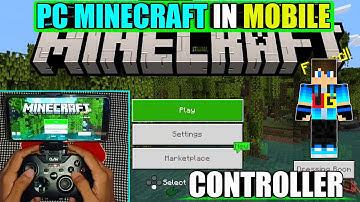 How To Play Minecraft Pe With Controller 🎮 | Pc Minecraft In Mobile | Ultra Bittu Gamerz