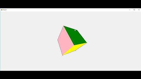 3D cube C#