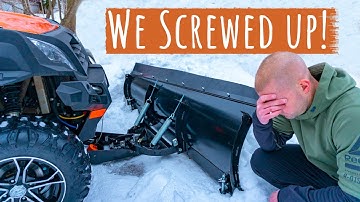 UTV Snow Plowing | Don