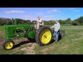 Plowing With a Vintage John Deere A