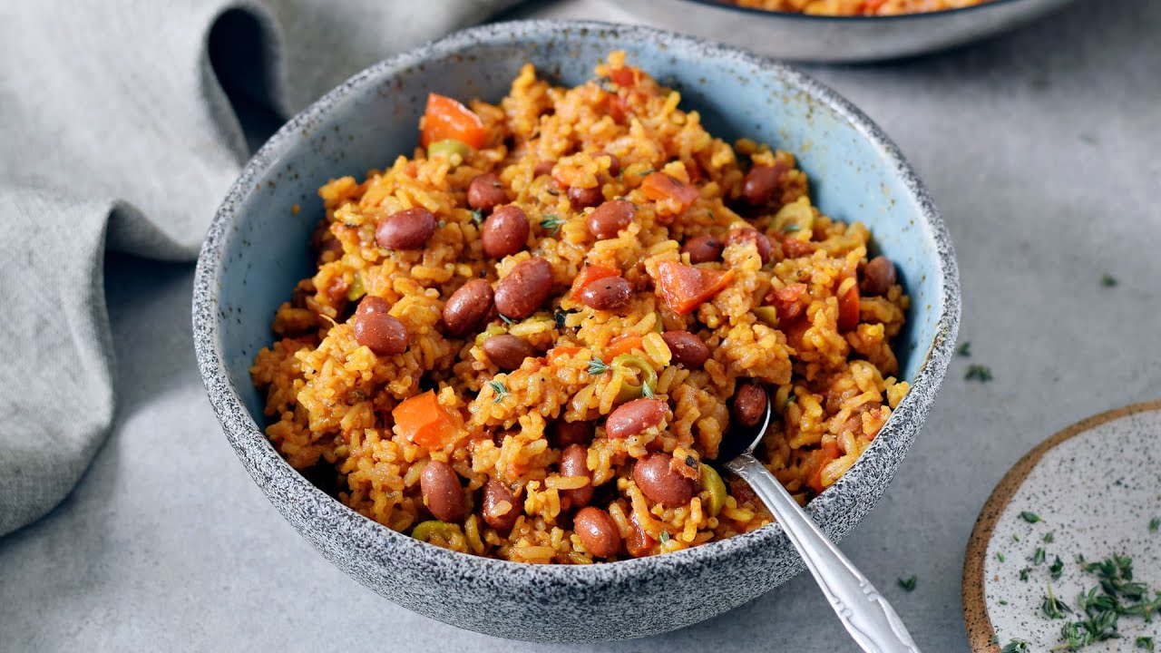 Spanish Rice And Beans | Easy Recipe