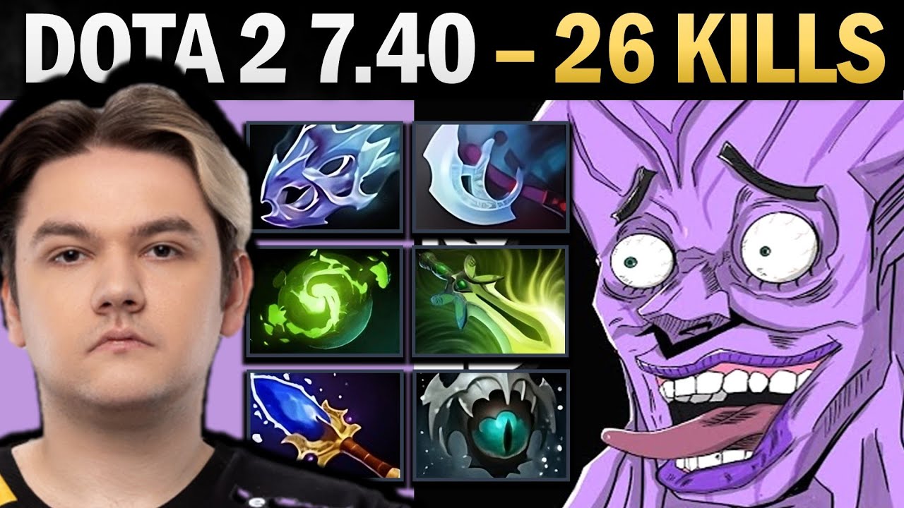 Faceless Void Pro Carry with 26 Kills and MKB - Dota Gameplay