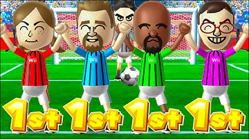 Wii Party MiniGames - Player Vs Lucia Vs Matt Vs Hiromasa (4 Players,Master Difficulty)