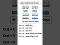 💻 Basic Shortcut Keys#avinashtech #viralvideo #techguide #keyboard #shortcutkeys