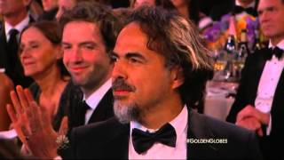 Leonardo DiCaprio Wins Best Actor in a Drama at the 2016 Golden Globes