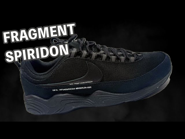 2024 Nike Air Zoom Spiridon SP Fragment Black Review & On Feet