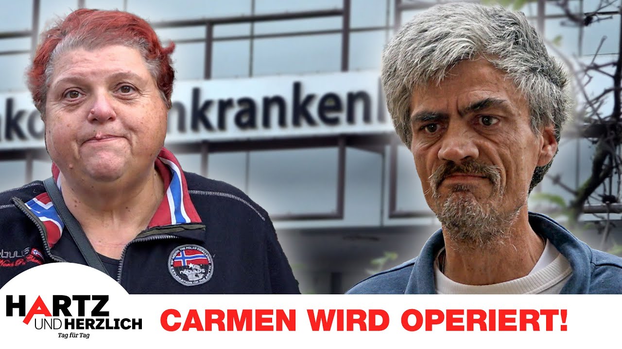 Carmen im Krankenhaus: Thrombose soll endlich raus 🩺🚑 | Hartz und herzlich - Mannheim #352