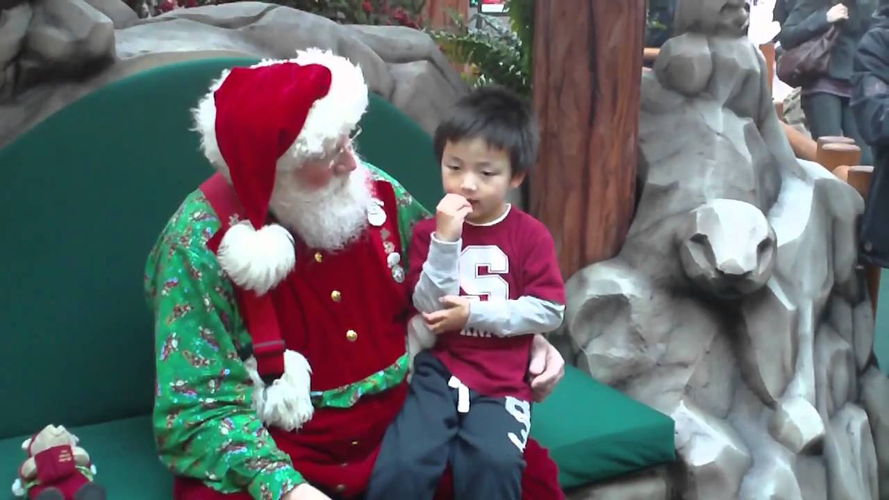 Santa Visit 2010.b - YouTube