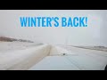 My Trucking Life | WINTER'S BACK! | #2258 | April 13, 2021