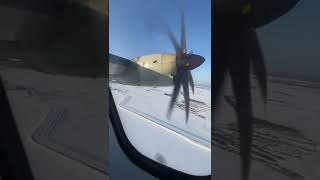 Стремительный взлёт из Тобольска на ATR-72