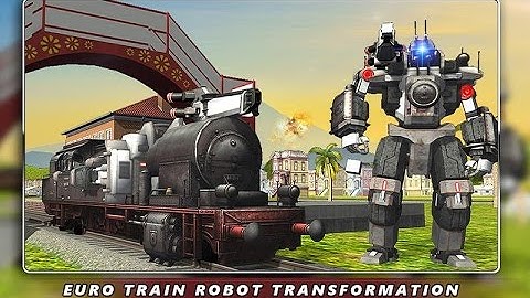 Euro Train Robot Transform Android Gameplay