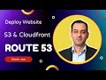 Deploy static website to AWS with HTTPS - S3, Route 53, CloudFront, Certificate Manager