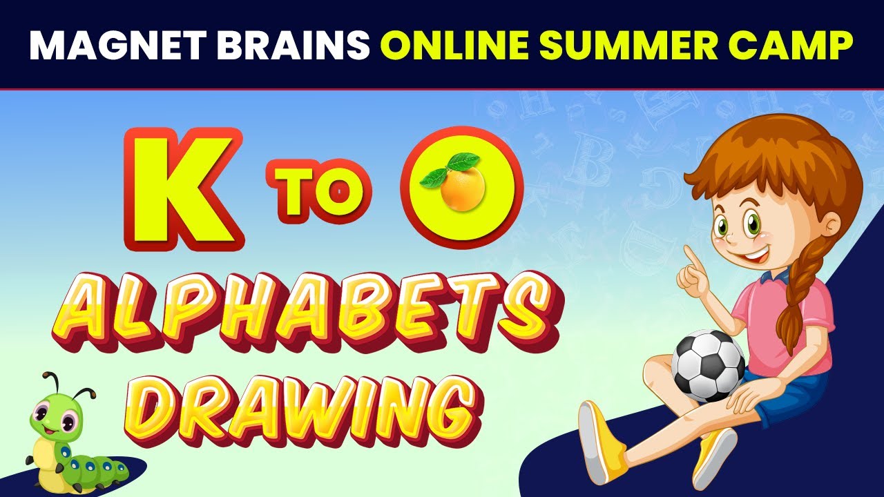 How to Draw Using Alphabets Easy Drawing (K to O) Alphabet Drawing