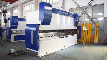 Press brake working video: CNC hydraulic series 170Ton 5000mm