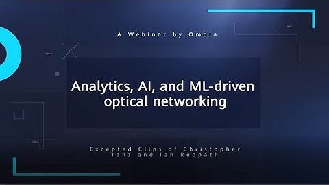 Advancements in Optical Intelligence and Optical Network Automation