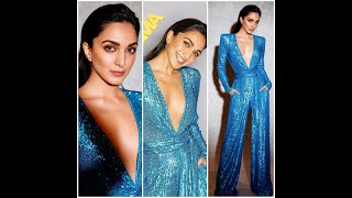 Kiara Advani 😍😍Flaunts Her Huge Sexy Figure In Hot Blue Outfit / Kiara Advani HOT!!!!! screenshot 2