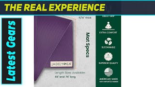 Jade Fusion Yoga Mat Amazing Comfort, Unbeatable Grip