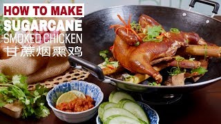 Ep#19 Sugarcane Smoked Chicken | Cooking Demystified by The Burning Kitchen