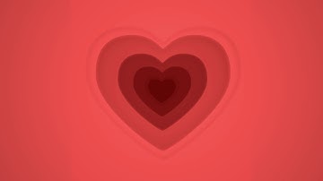 Heart Background Video Loop ❤️ Love Shape Animation - Free Stock Footage