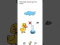 help baby duck drinking water brain out game 🎮🎮#short