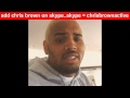 Chris brown covers Trey songz  gotta go 2014  (going on tour together)