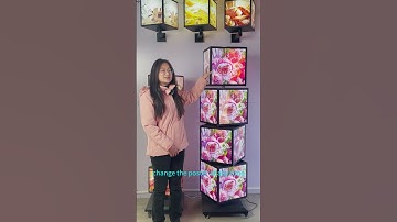 rotating light box #customizedleddisplay #leddisplay #leddisplayboard