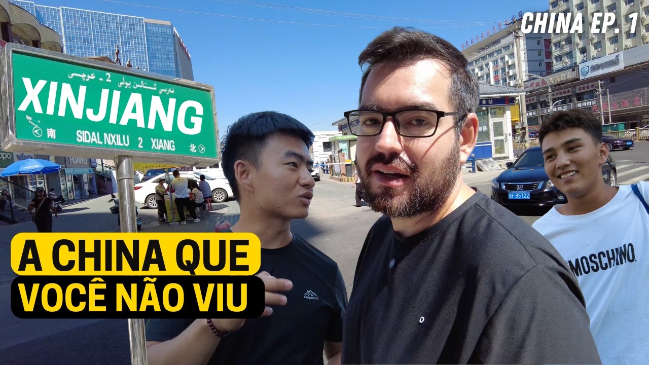 ESSA É REGIÃO MAIS TENSA DA CHINA? - CHEGAMOS EM XINJIANG