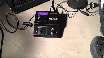 Line 6 M5 Stompbox Modeler (Synth-O-Matic) Demo