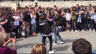 BTS of Liam Payne and Zedd filming the Get Low music video