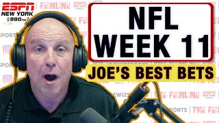 FREE NFL PICKS for Week 11 from Joe Wiz as heard on ESPN New York