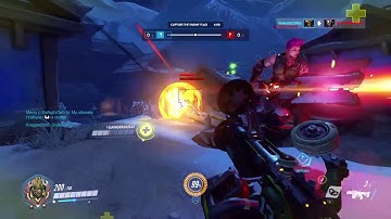 Overwatch | Playing Competitive CTF with Junkrat