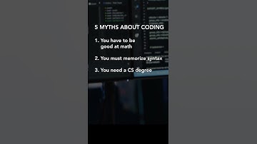 5 Stubborn Coding Myths #shorts