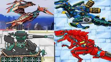 Lắp ráp robot Khủng long chiến đấu 5 - Dino Robot Dinosaur Corps