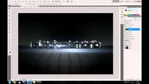 How to Make gamebattles logo on photoshop cs4
