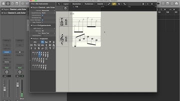 Logic Pro X - Music Theory made easy! Note Names & Guitar Tabulature in Score Editor/ Piano Roll