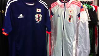 Japan Jersey 2014 & Japan Jacket 2014 by Adidas at NAS Vancouver BC