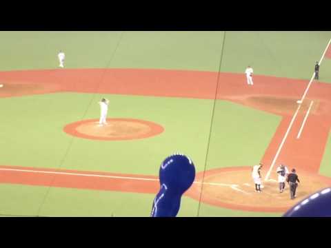 4月21日西武ー日ハム      菊池1安打完封の瞬間！