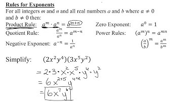 Multiply Exponential Expressions Using Product Rule of Exponents EX 2