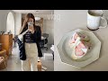 vlog. 또보겠지떡볶이. 또셀린느선글라스 언박싱. 이태원 빈티지 소품 쇼핑. 딸기생크림샌드위치.