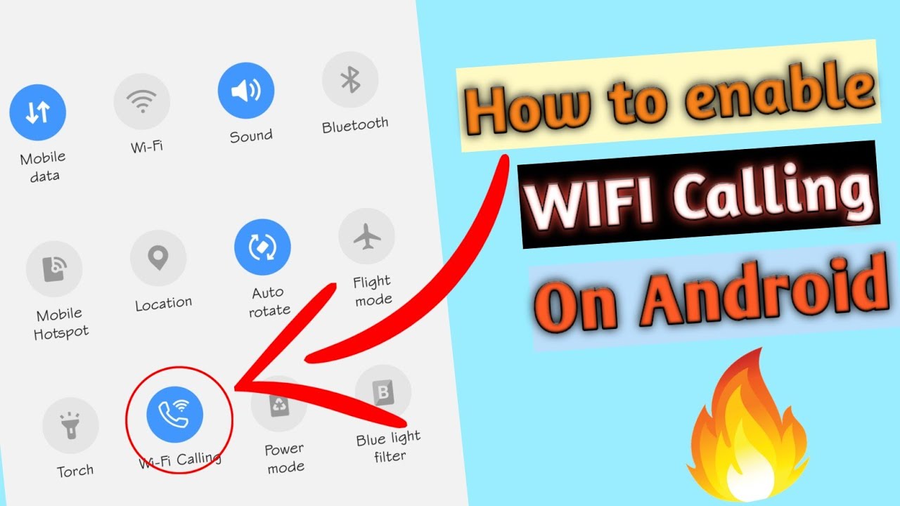 How To Use Wifi Calling Feature in Android YouTube
